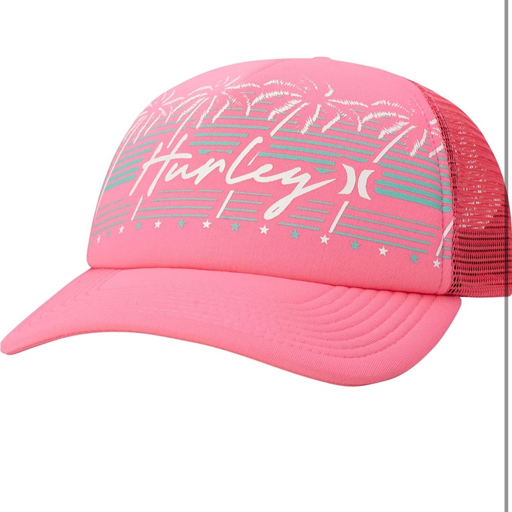 Women's Hurley Baseball Cap Coastal Snap-Back Trucker Hat
